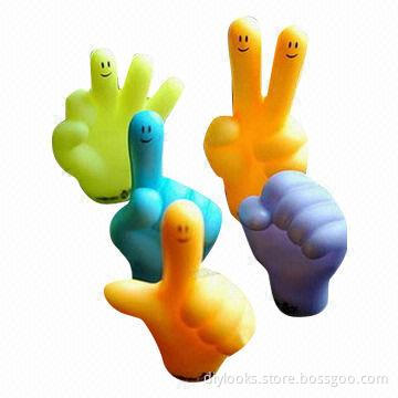 Smart Creative Finger-shaped Fridge Magnets, 3 Pieces in One Packaging (Random Delivery)
